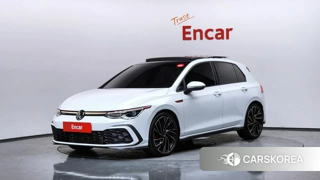 Volkswagen Golf 8th Generation 2024 Белый из Кореи