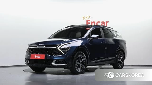 Kia Sportage 5th Generation Hybrid 2022 Синий из Кореи