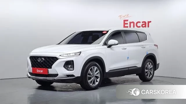 Hyundai Santa Fe TM 2019 Белый из Кореи