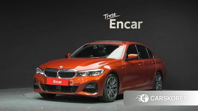 BMW 3 Series (G20) 2020 Оранжевый из Кореи