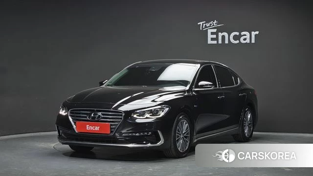 Hyundai Grandeur IG Hybrid 2019 Черный из Кореи