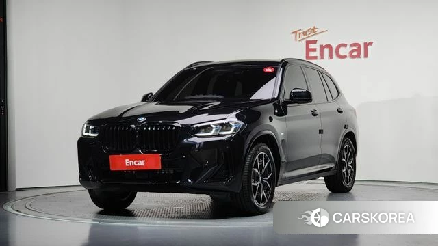 BMW X3 (G01) 2024 Черный из Кореи