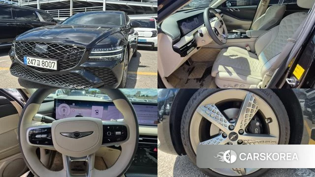 Genesis G80 (RG3) 2024 Черный из Кореи