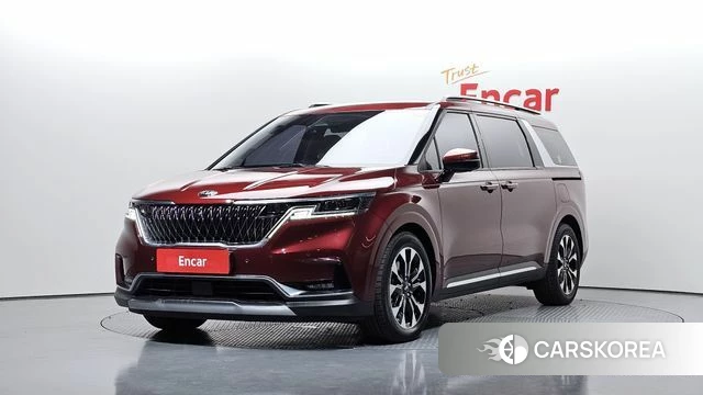 Kia Carnival 4th generation 2021 Красный из Кореи