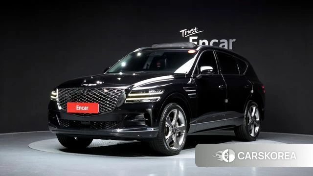 Genesis GV80 2021 Черный из Кореи