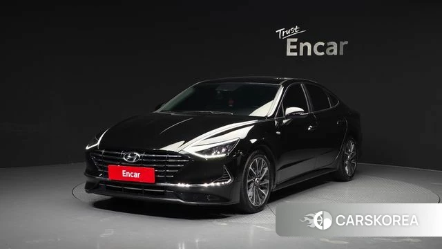 Hyundai Sonata (DN8) 2019 Черный из Кореи
