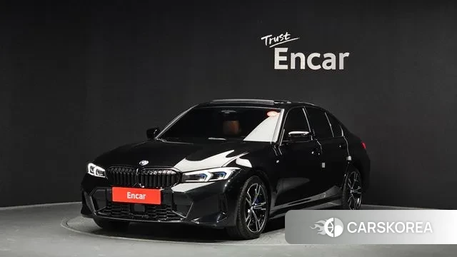 BMW 3 Series (G20) 2023 Черный из Кореи