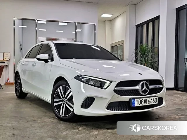 Mercedes-Benz A-Class W177 2021 Белый из Кореи