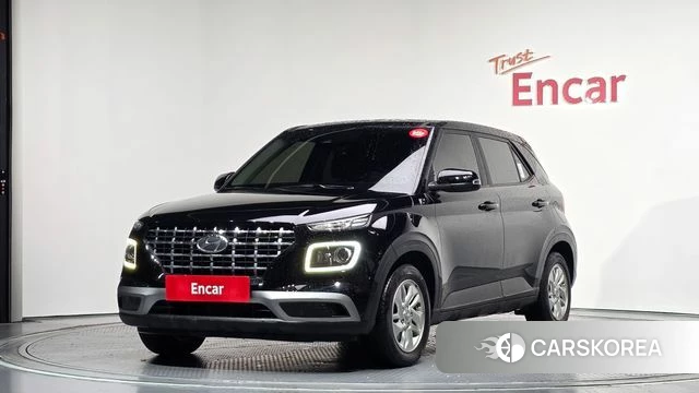 Hyundai Venue 2022 Черный из Кореи