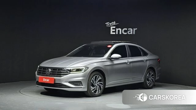 Volkswagen 7th Generation of Jetta 2021 Серебряный из Кореи