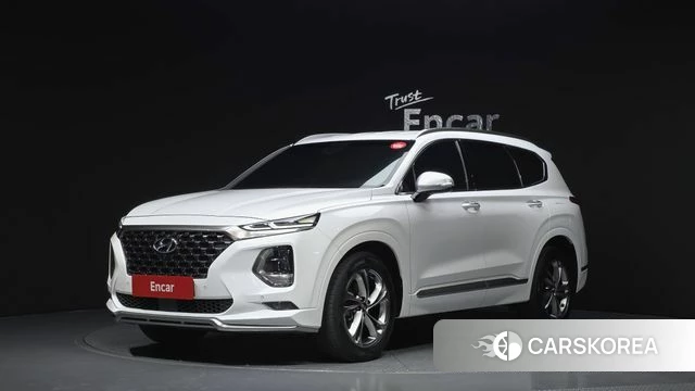 Hyundai Santa Fe TM 2018 Белый из Кореи