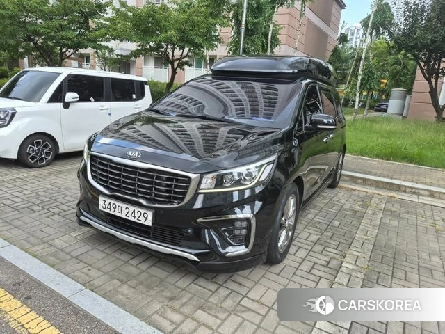 Kia The New Carnival 2019 Черный из Кореи