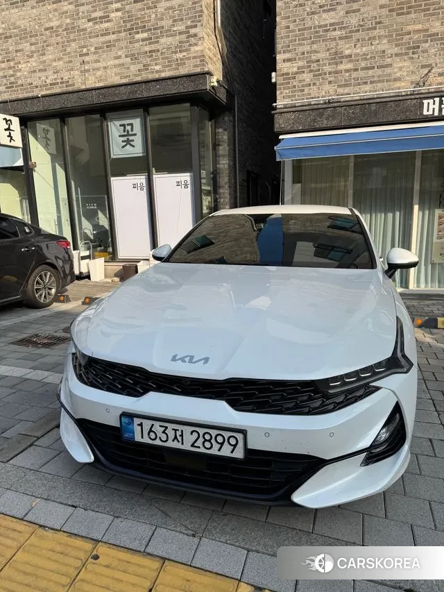 Kia K5 3rd generation 2021 Белый из Кореи