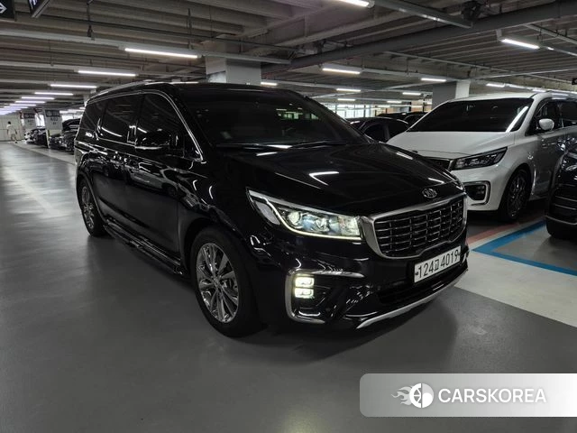 Kia The New Carnival 2019 Черный из Кореи