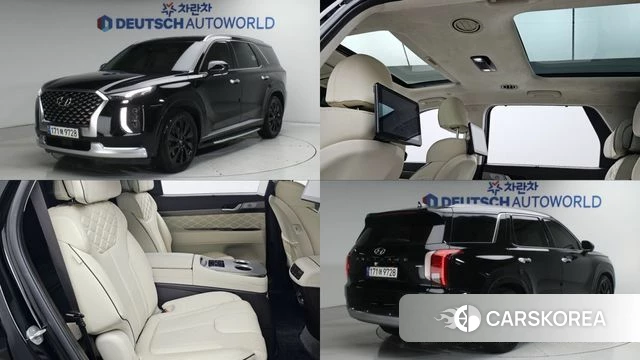 Hyundai Palisade 2021 Черный из Кореи