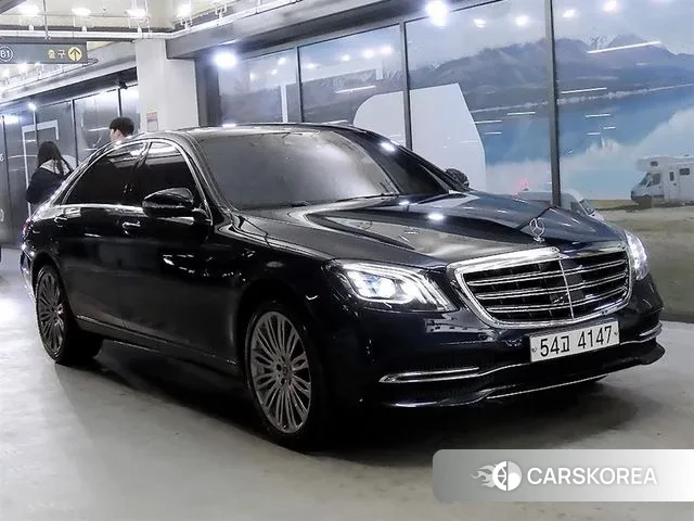 Mercedes-Benz S-Class W222 2019 Синий из Кореи