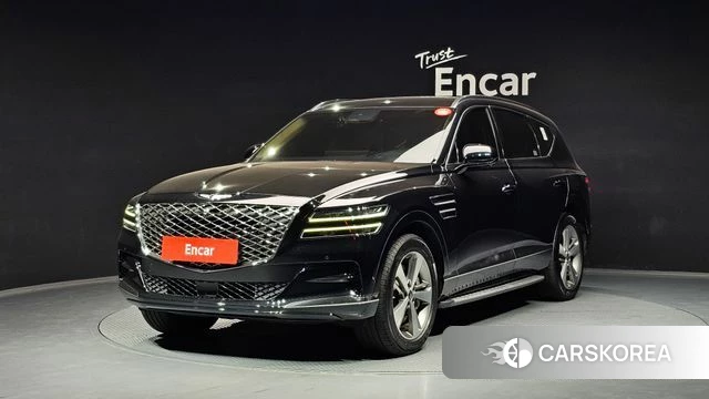 Genesis GV80 2022 Черный из Кореи