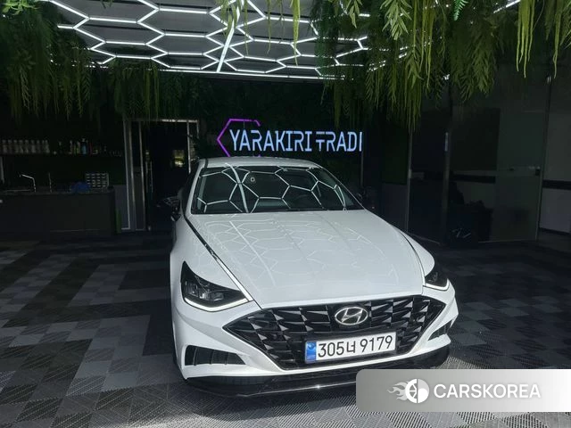 Hyundai Sonata (DN8) 2021 Белый из Кореи