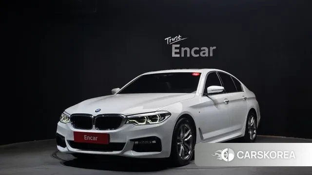 BMW 5 Series (G30) 2018 Белый из Кореи