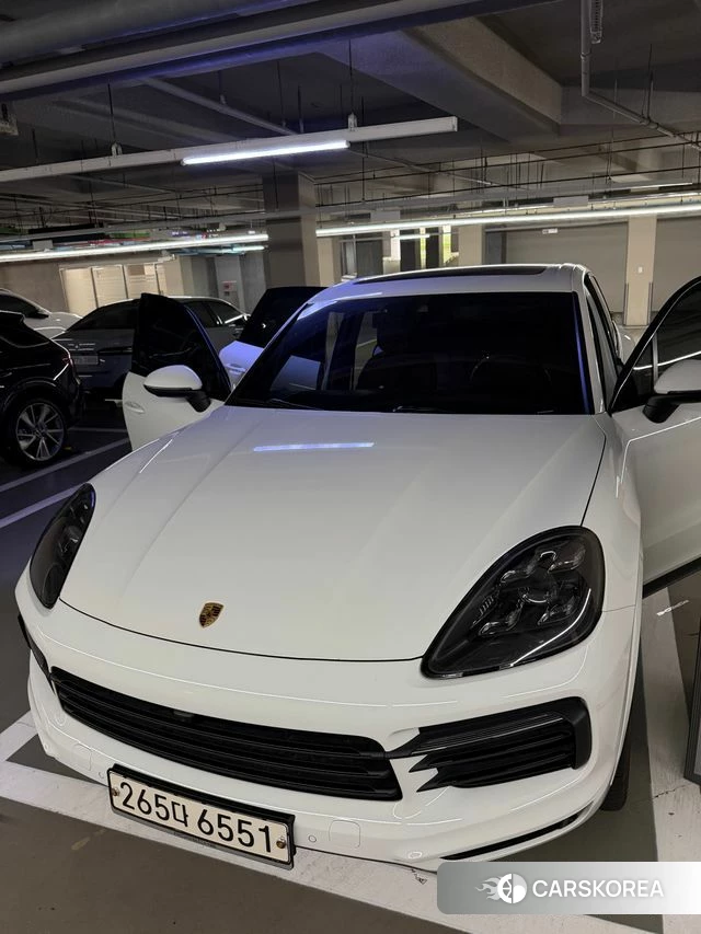 Porsche Cayenne (PO536) 2020 Белый из Кореи