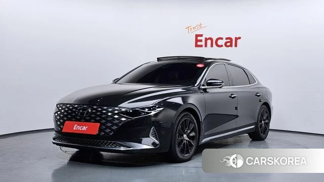 Hyundai The New Grandeur IG Hybrid 2020 Серый из Кореи