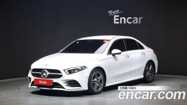Mercedes-Benz A-Class W177 2020 Белый из Кореи