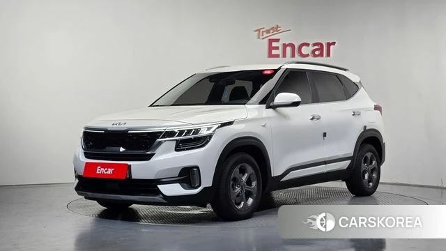 Kia Seltos 2022 Белый из Кореи