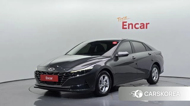 Hyundai Avante (CN7) 2021 Серый из Кореи