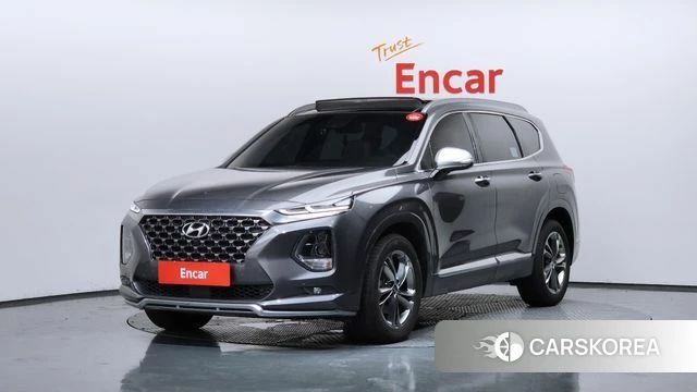 Hyundai Santa Fe TM 2019 Серый из Кореи