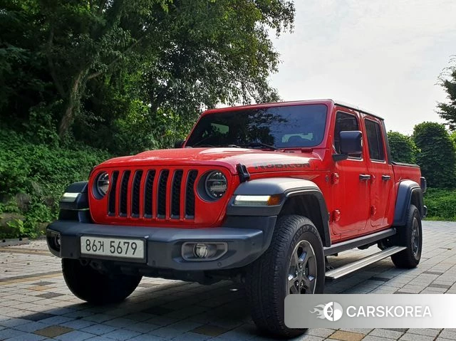 Jeep Gladiator (JT) 2020 Красный из Кореи