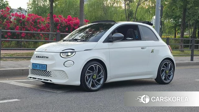 Fiat 500e 2024 Белый из Кореи
