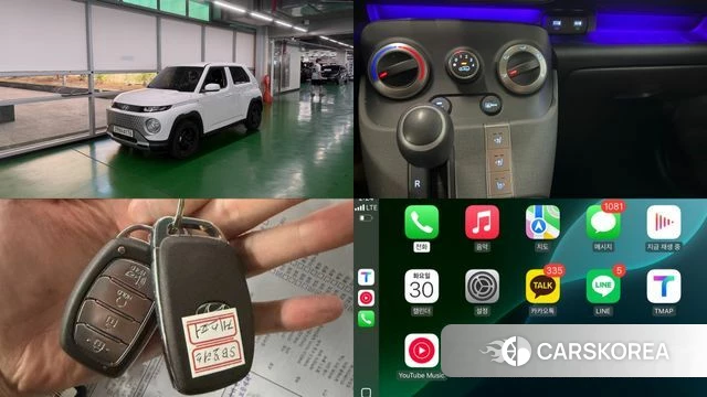 Hyundai Casper 2022 Белый из Кореи