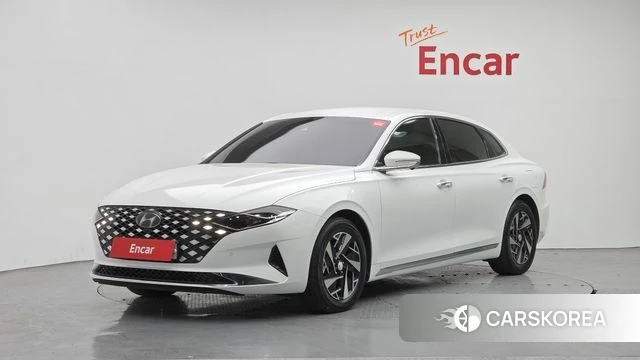 Hyundai The New Grandeur IG Hybrid 2020 Белый из Кореи