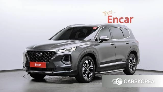 Hyundai Santa Fe TM 2018 Серый из Кореи