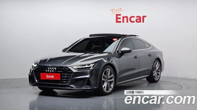 Audi A7 (4K) 2021 Серый из Кореи