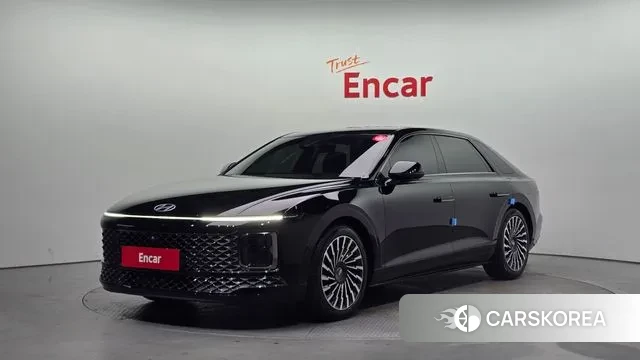 Hyundai Grandeur (GN7) 2023 Черный из Кореи