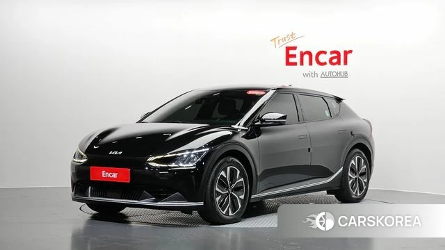 Kia EV6 2022 Черный из Кореи