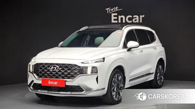 Hyundai The New Santa Fe 2021 Белый из Кореи