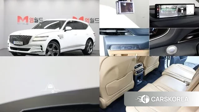 Genesis GV80 2021 Белый из Кореи