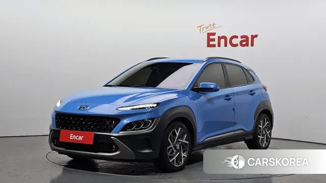 Hyundai The New Kona Hybrid 2021 Синий из Кореи