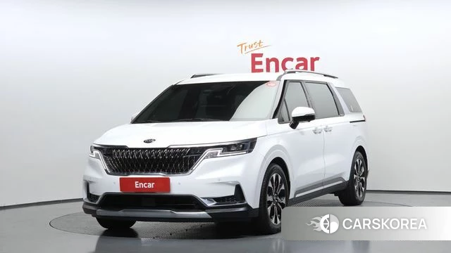 Kia Carnival 4th generation 2021 Белый из Кореи