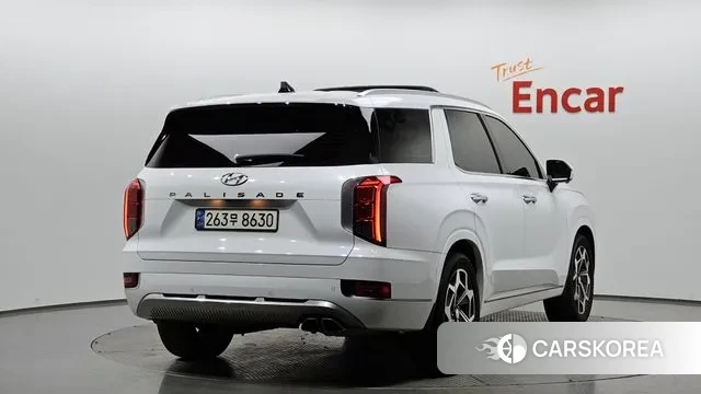 Hyundai Palisade 2021 Белый из Кореи