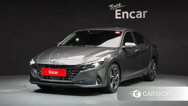 Hyundai Avante (CN7) 2021 Серый из Кореи