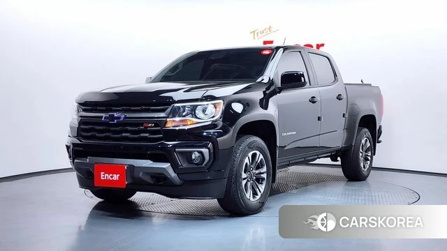 Chevrolet (GM Daewoo) Real New Colorado 2021 Черный из Кореи