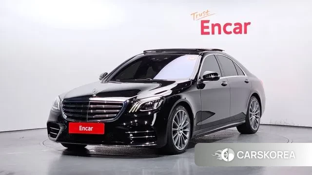 Mercedes-Benz S-Class W222 2018 Черный из Кореи