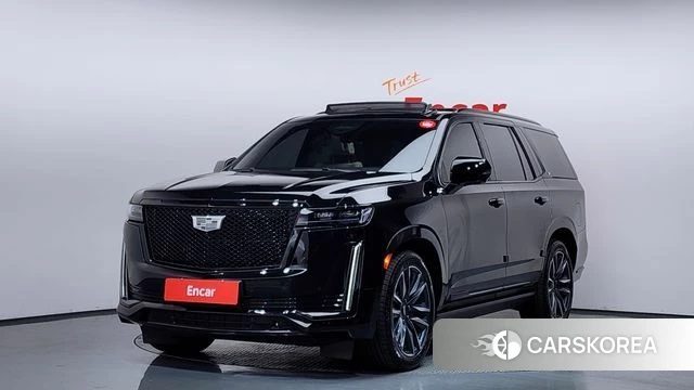 Cadillac Escalade 5th Generation 2022 Черный из Кореи