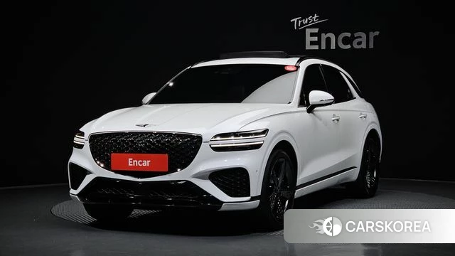 Genesis GV70 2021 Черный из Кореи