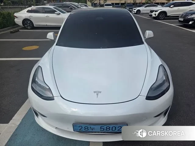 Tesla Model 3 2020 Белый из Кореи