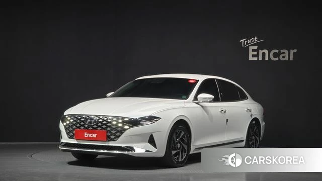 Hyundai The New Grandeur IG Hybrid 2020 Белый из Кореи