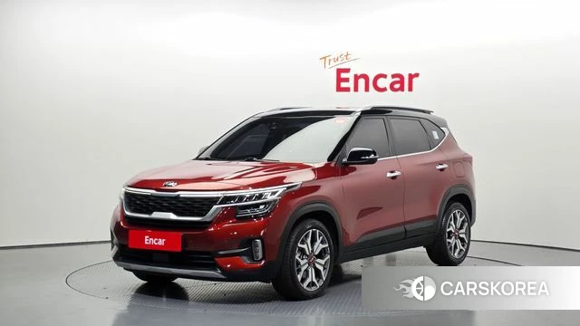 Kia Seltos 2020 Оранжевый из Кореи